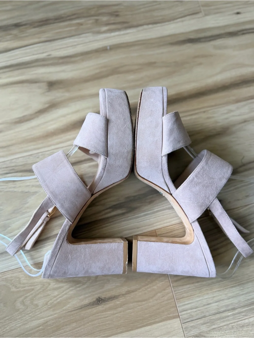 Stuart Weitzman chic blush